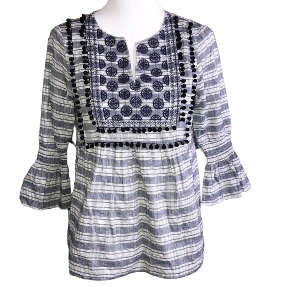 Blue Rain Top 0446